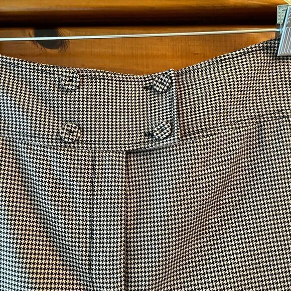 REBECCA Taylor houndstooth high waist ankle crop dress pant’s gorpcore - Picture 7 of 11